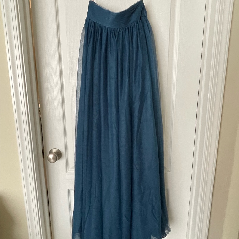 A-Line/Princess Floor-Length Tulle Cocktail Skirt #87553 size 2